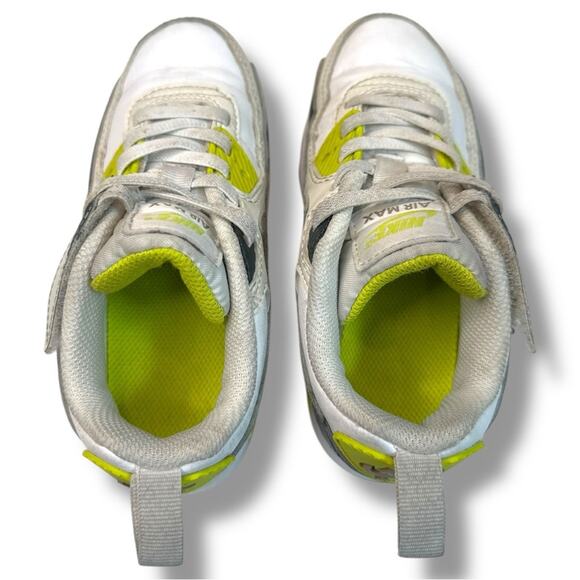 Nike Air Max 90 Kids GS Volt - Size 11C - Picture 3 of 11